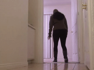 ginaraemichaels.com - Encased! Gina walks in on a cat burglar thumbnail